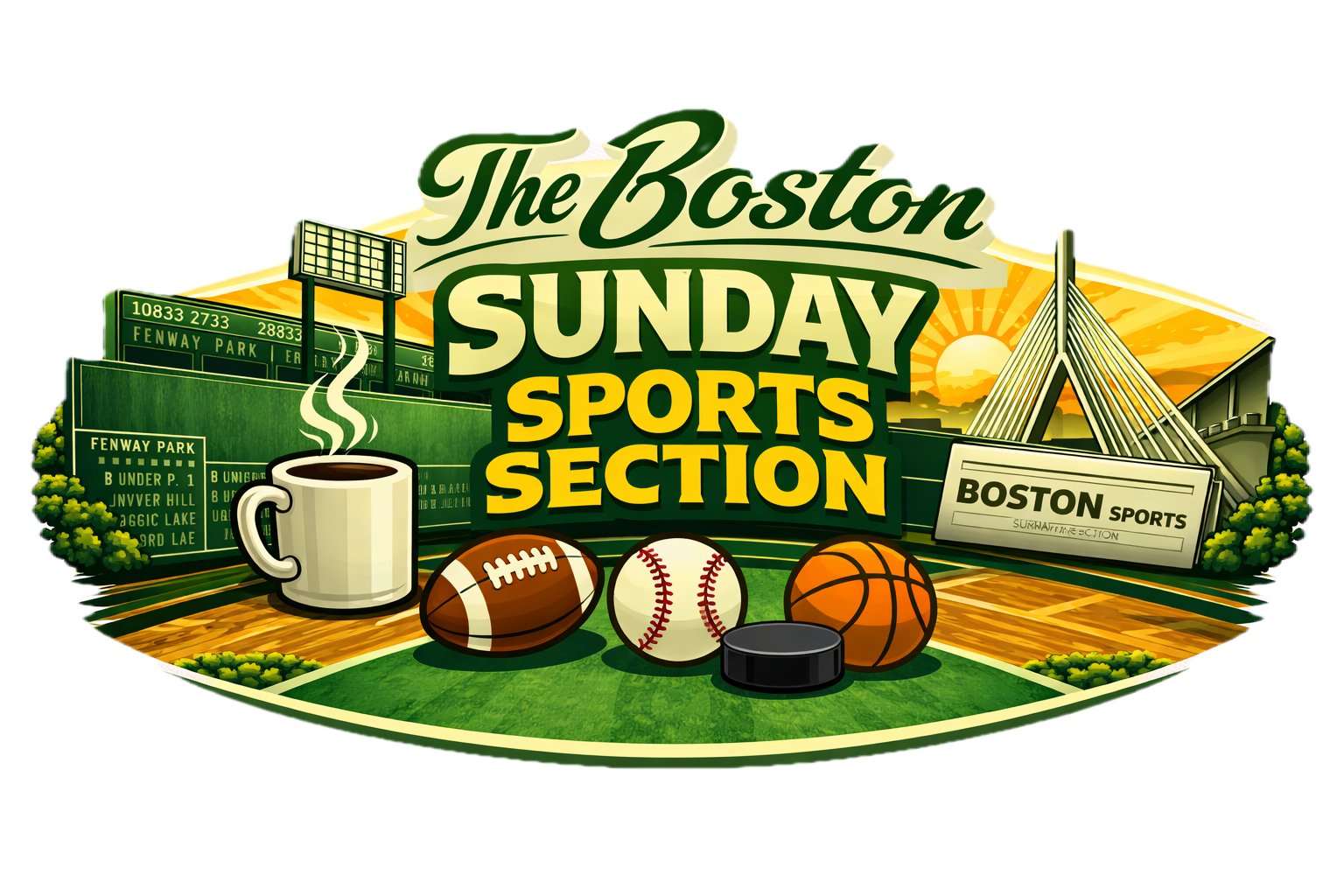 Boston Sunday Sports Section