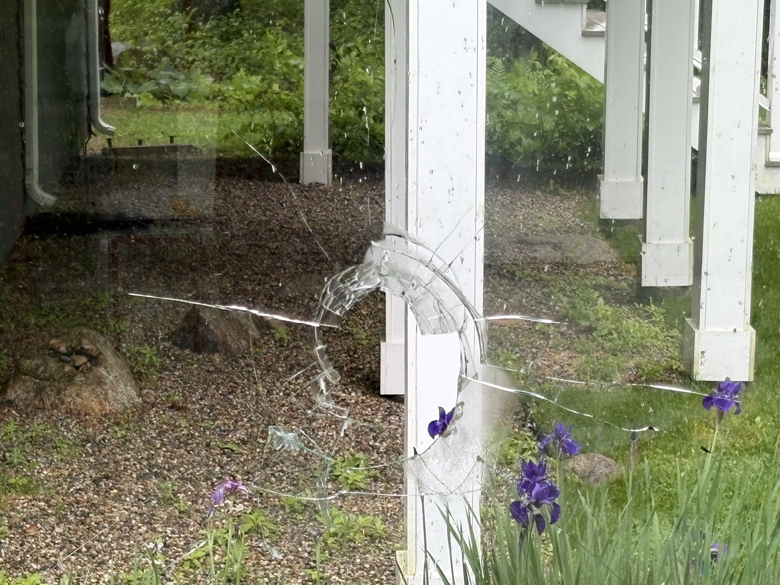 The aftermath of Jackson&rsquo;s swing.