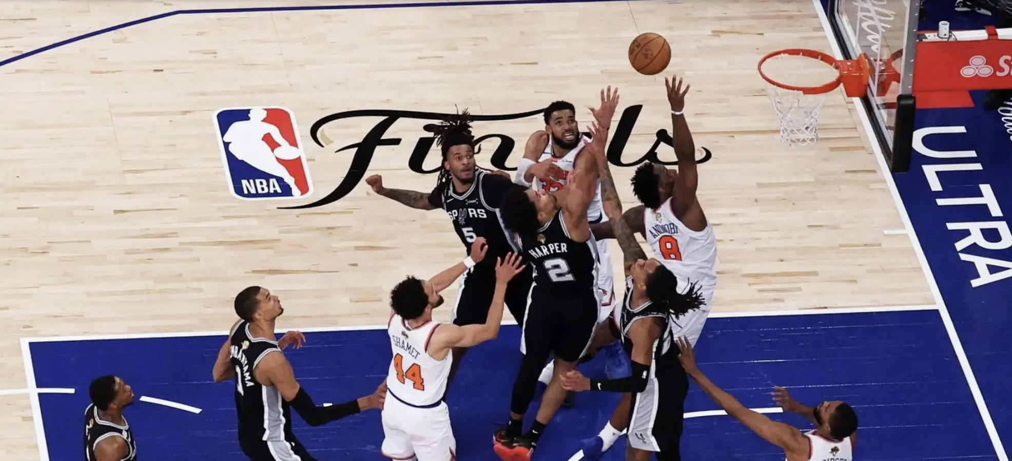 OG Anunoby's game-winning tip-in propels New York to its first NBA title in 53 years.